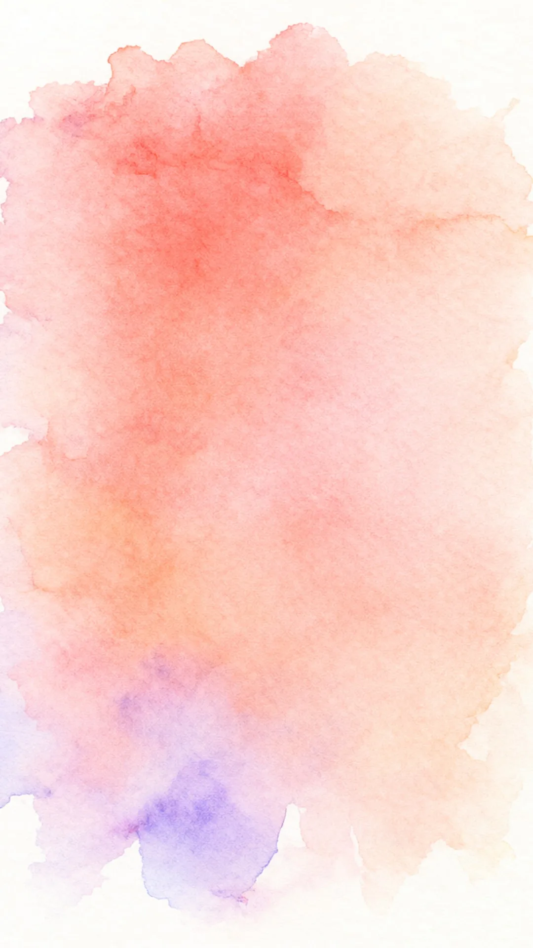 Soft Sunset Watercolour Wash