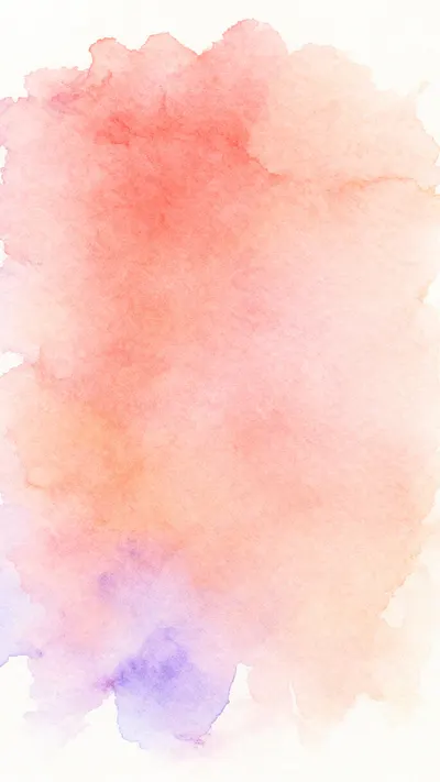 Soft Sunset Watercolour Wash