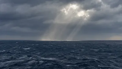 Storm Front over the Ocean