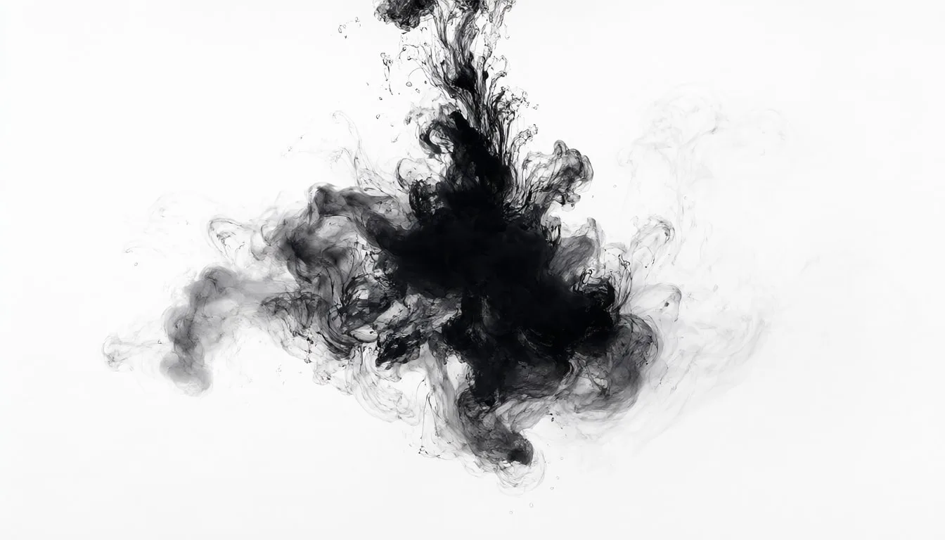 Abstract Ink Clouds in Water
