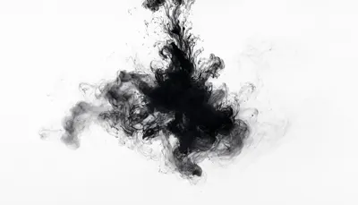 Abstract Ink Clouds in Water