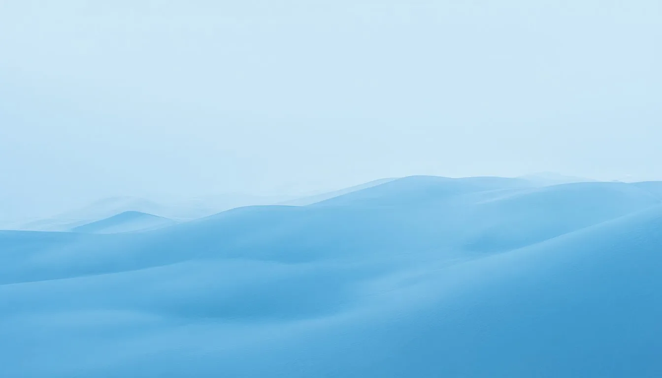 Minimal Gradient Dunes in Blue