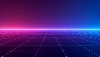 Neon Grid Horizon