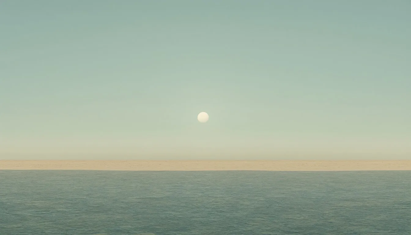 Minimal Sun and Sea Horizon
