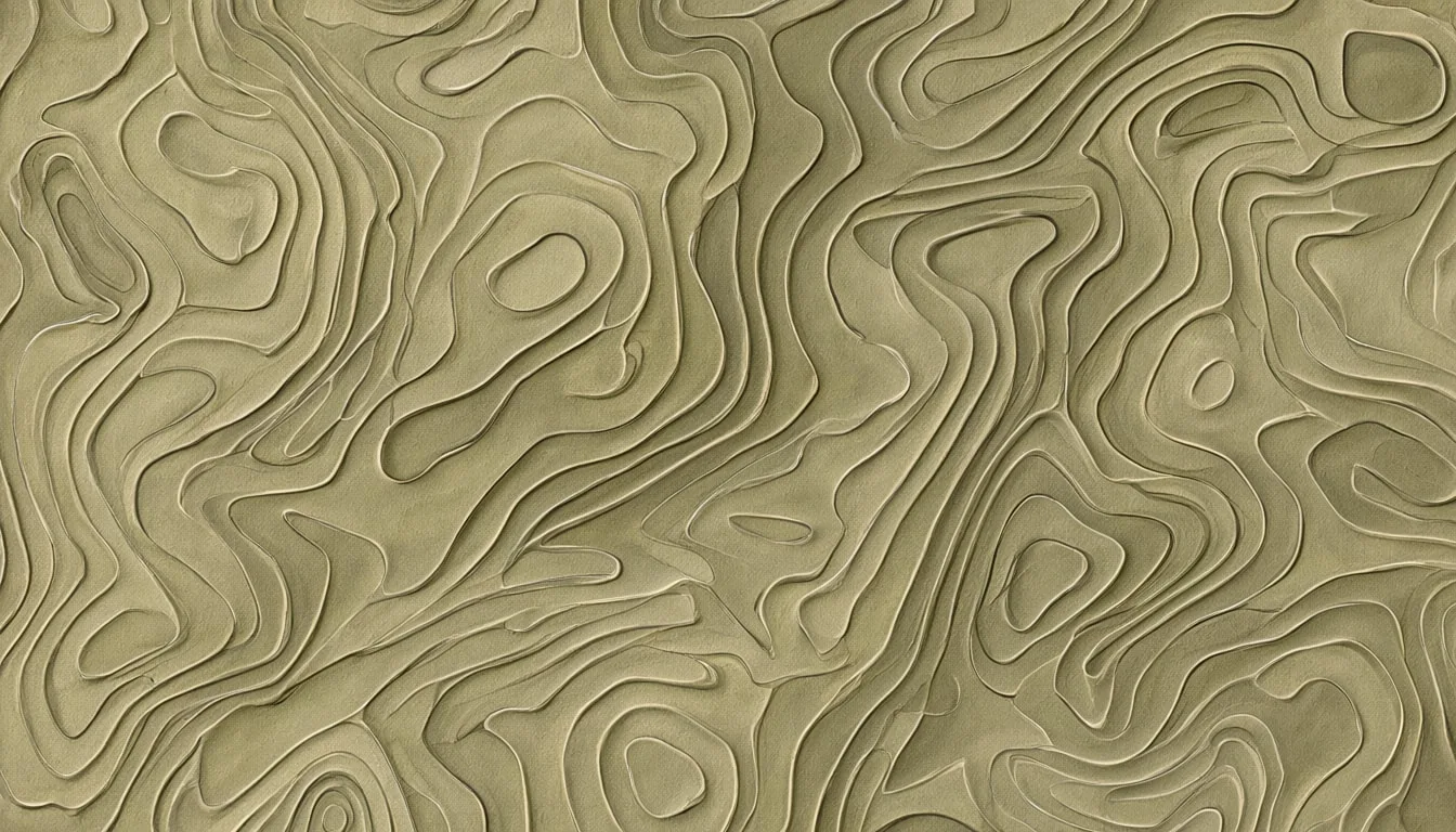 Abstract Topographic Lines