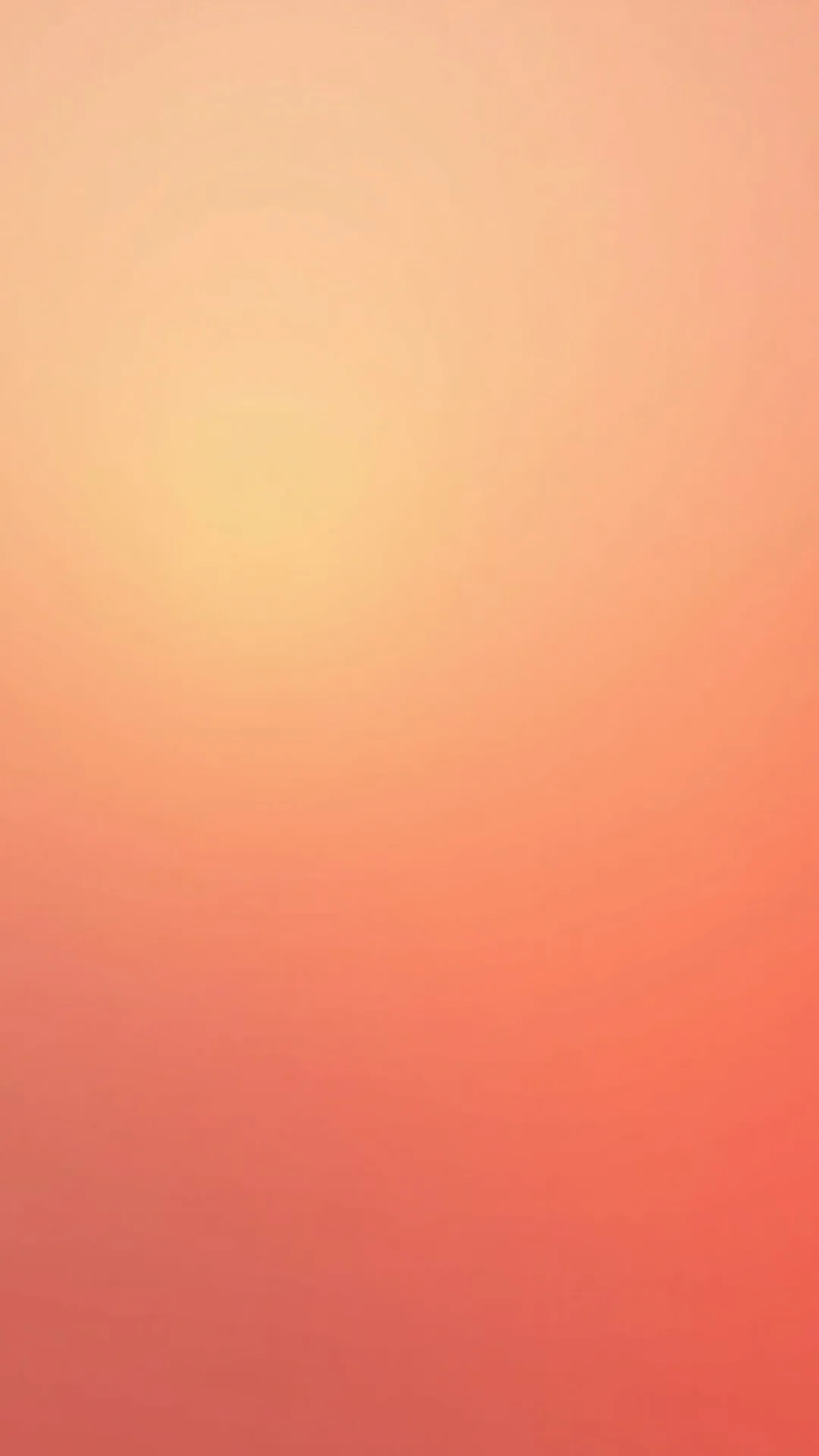 Peach Sunset Gradient with Grain