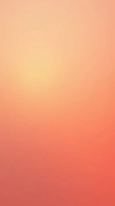 Peach Sunset Gradient with Grain