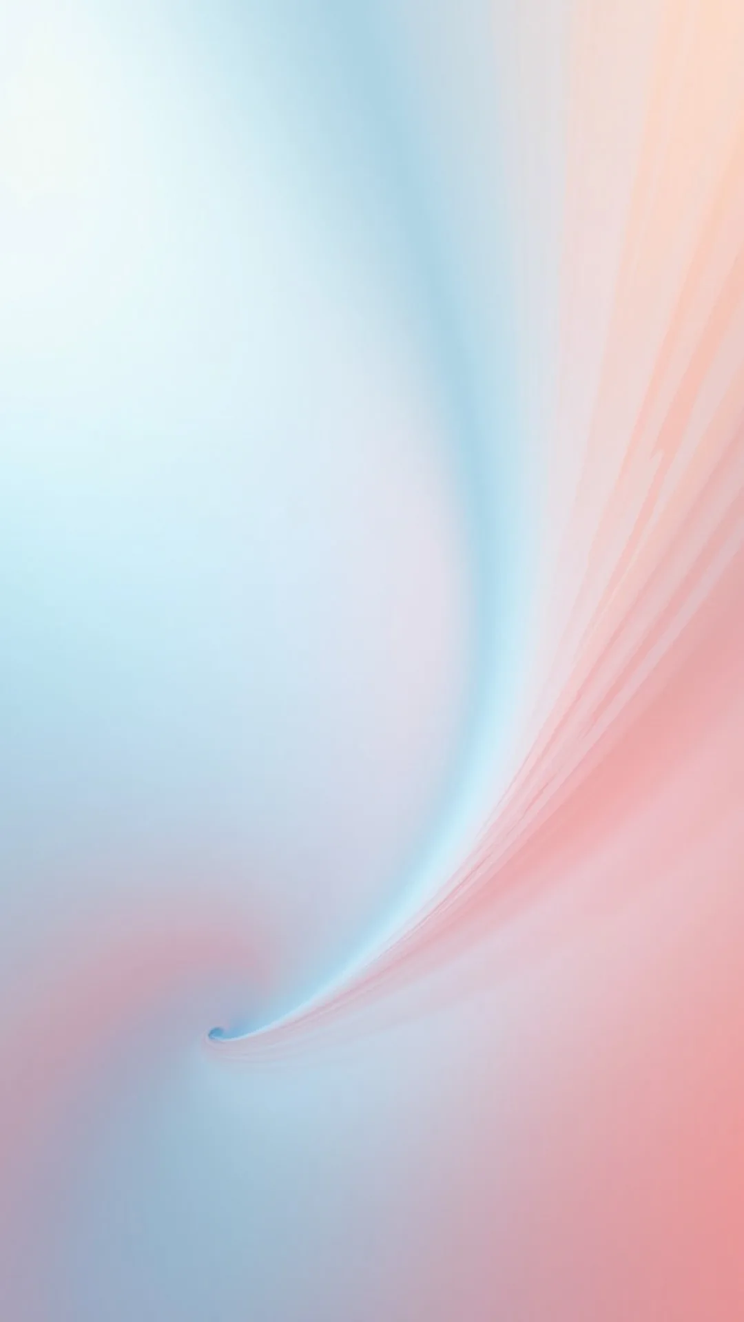 Soft Gradient Mesh in Coral and Blue