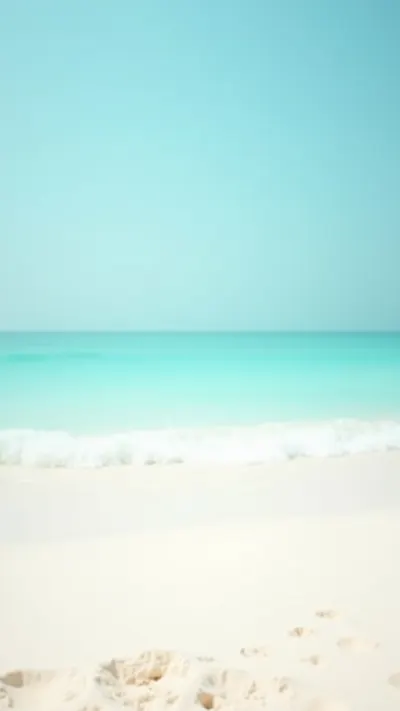 Overexposed Beach Light