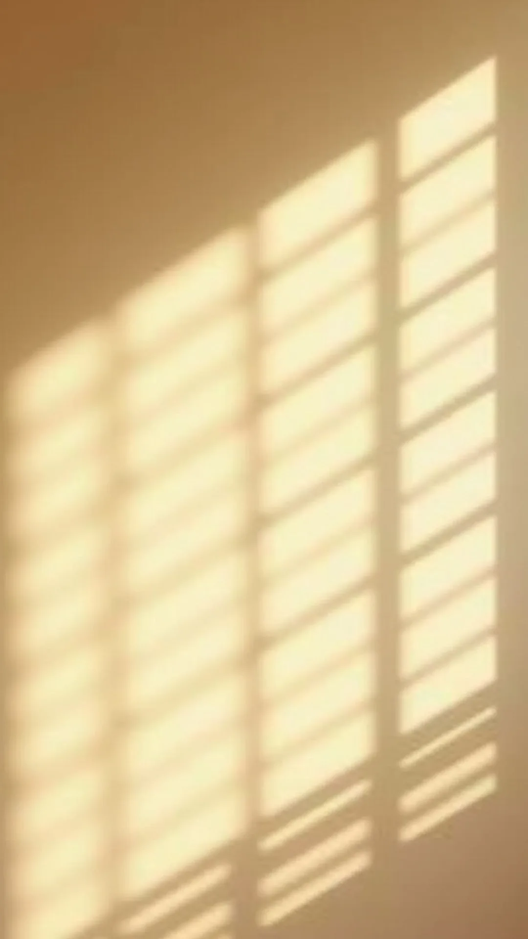 Soft Focus Sun through Blinds