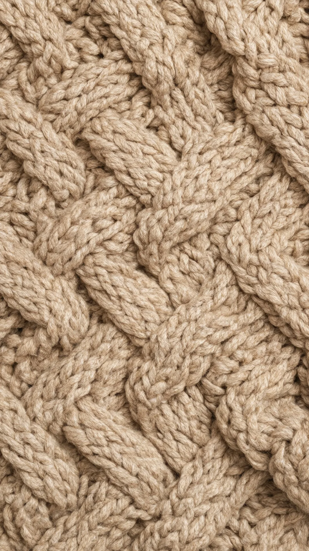 Cozy Knit Blanket Texture