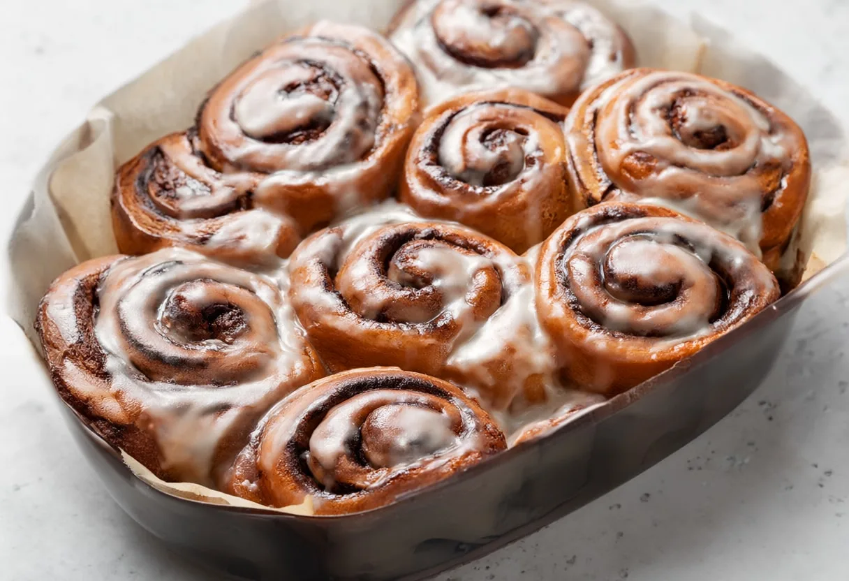Cinnamon Rolls with Glaze