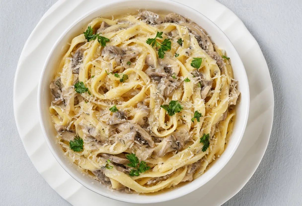 Creamy Mushroom Pasta
