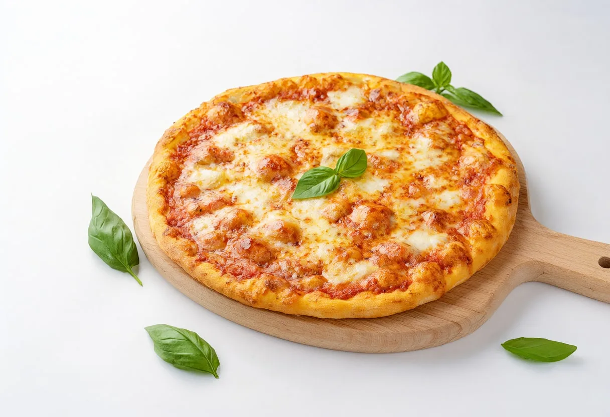 Margherita Pizza fresh from the Oven