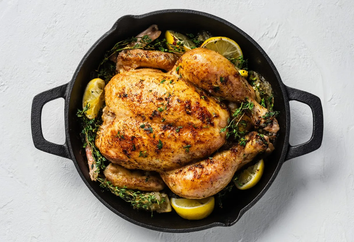 Roast Chicken with Herbs