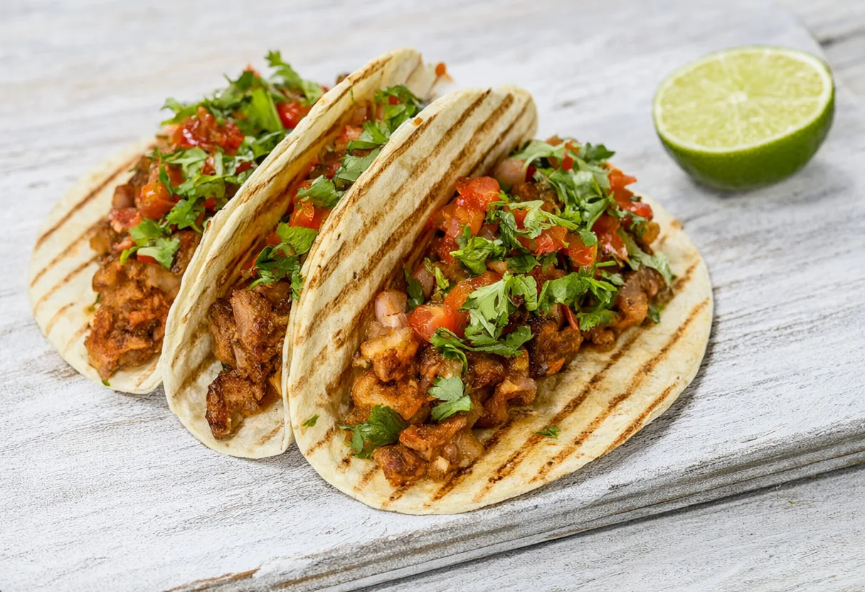 Tacos with Fresh Salsa