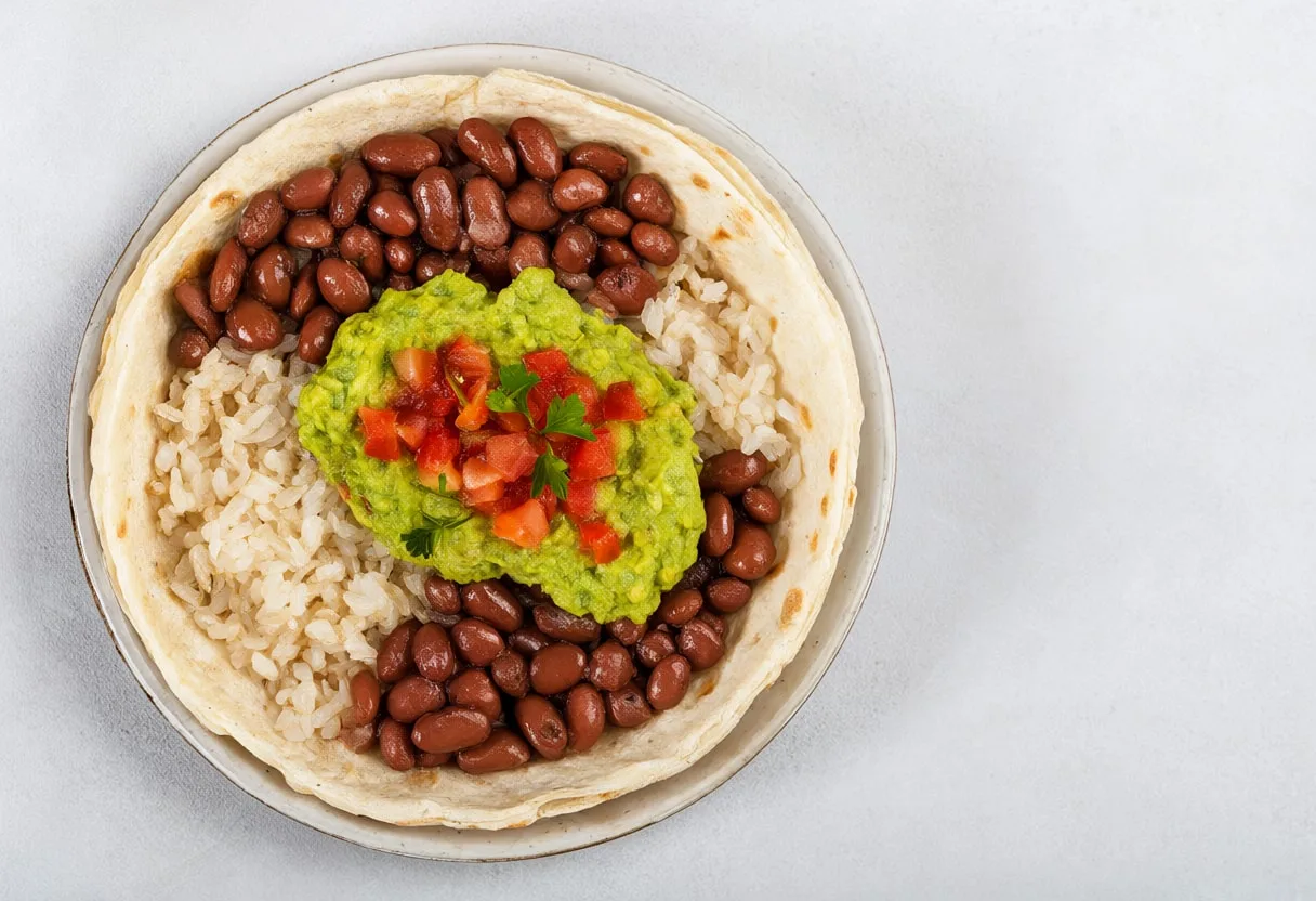 Burrito Bowl with Guacamole