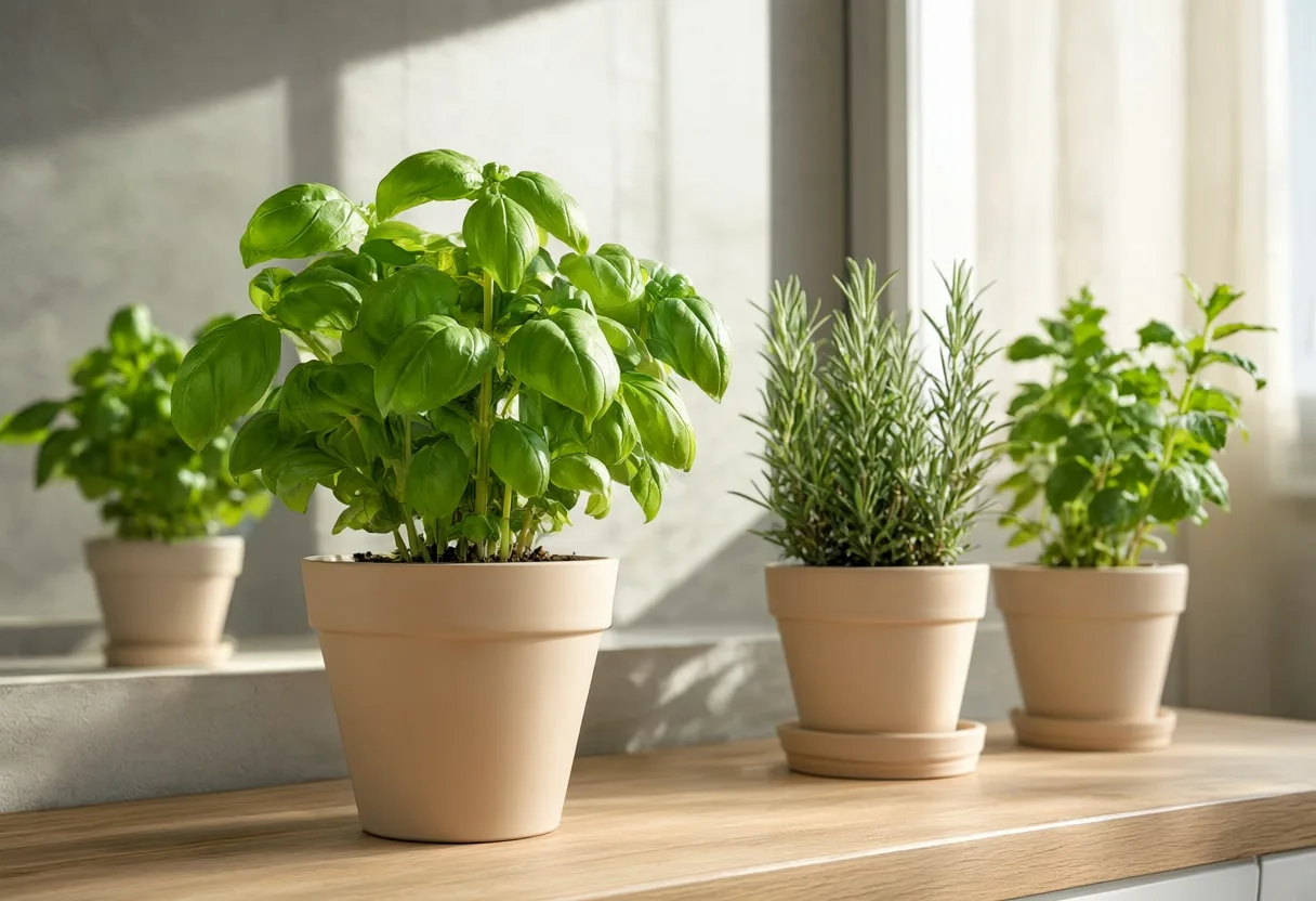 Herb Garden on a Windowsill