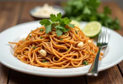 Pad Thai with Lime