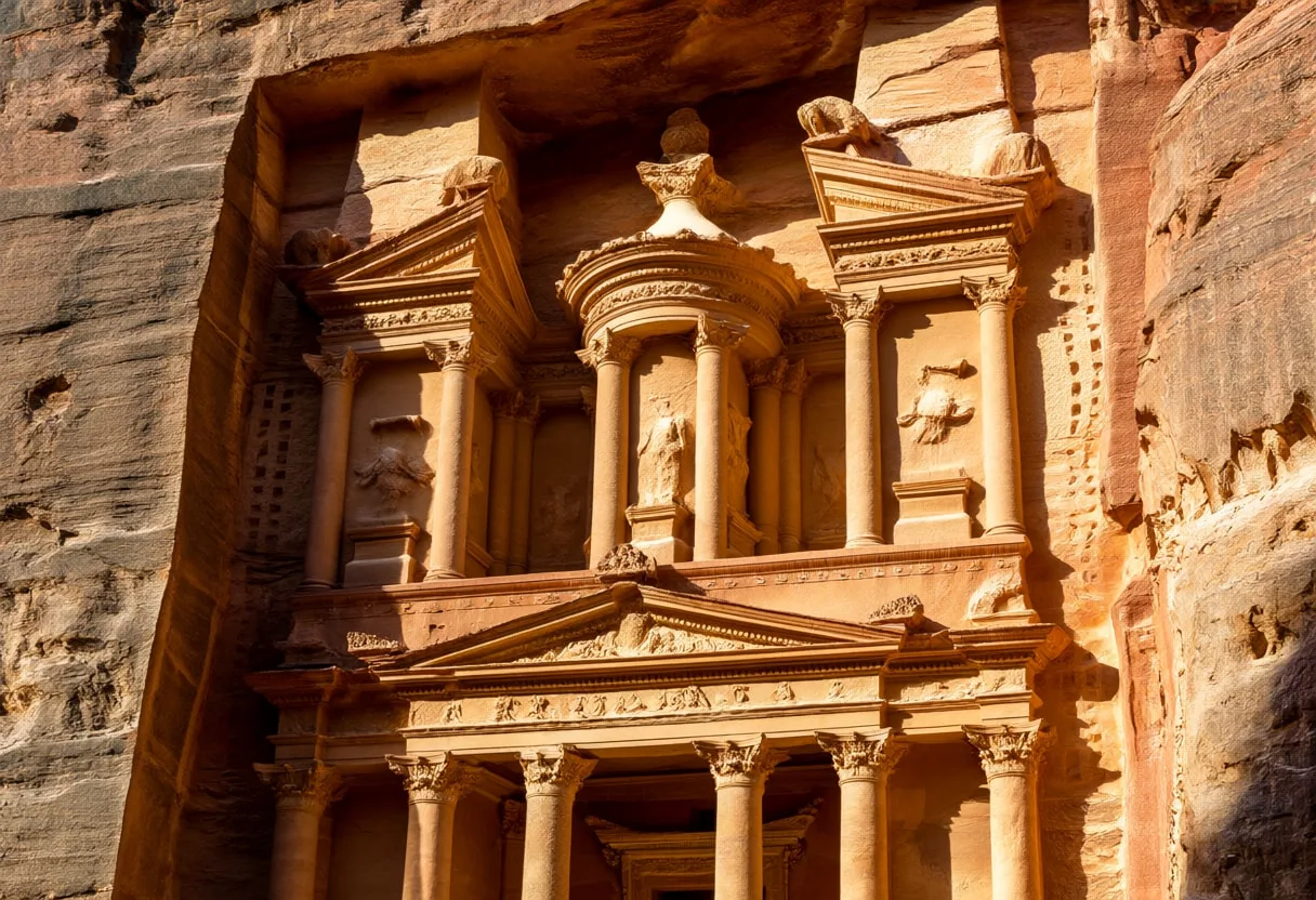 Petra Treasury from the Siq