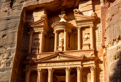 Petra Treasury from the Siq