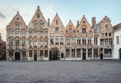 Bruges Cobbled Square
