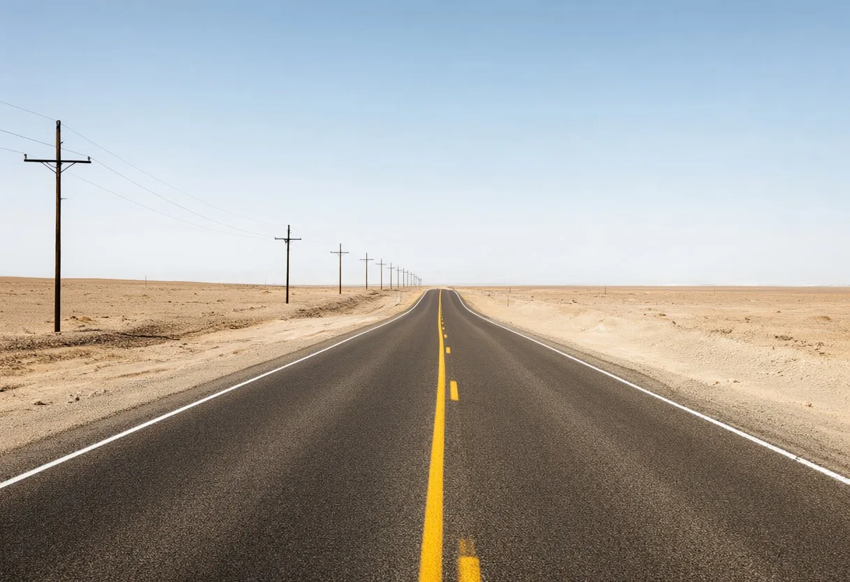 Route 66 Desert Road