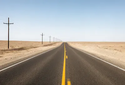 Route 66 Desert Road
