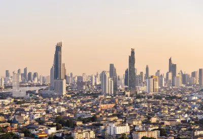 Bangkok Skyline at Dusk