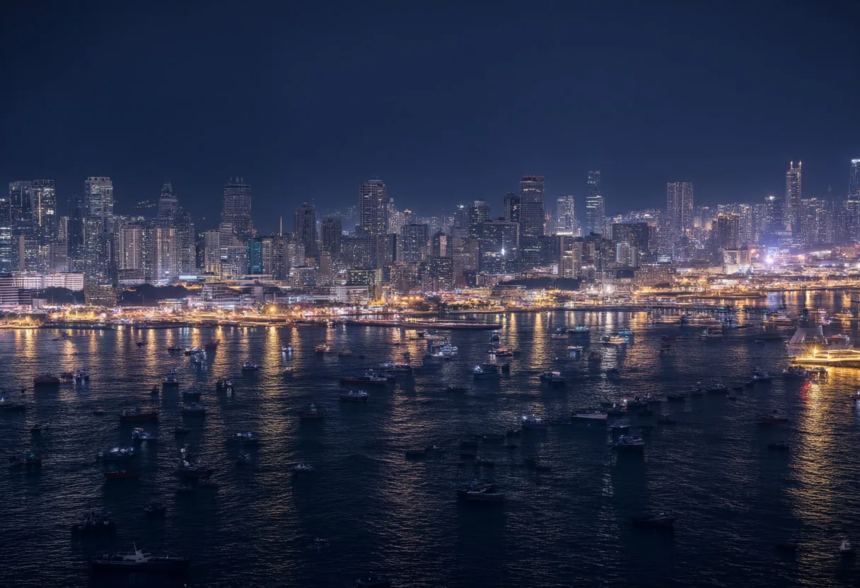 Hong Kong Harbour Lights