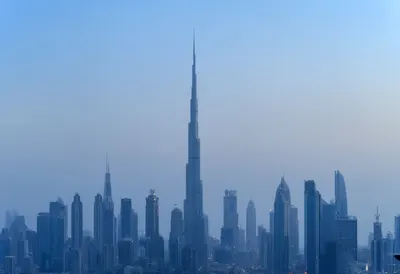 Dubai Skyline at Blue Hour
