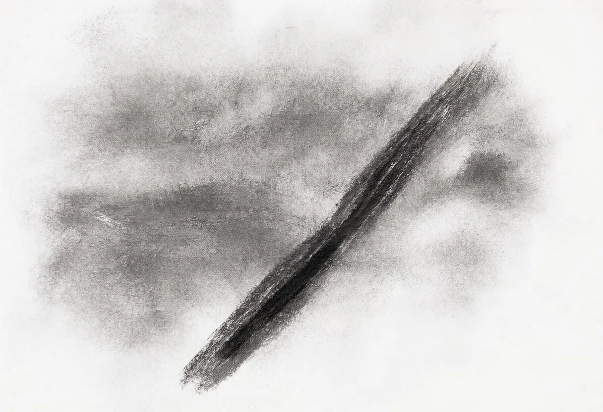 Charcoal Smudge Composition