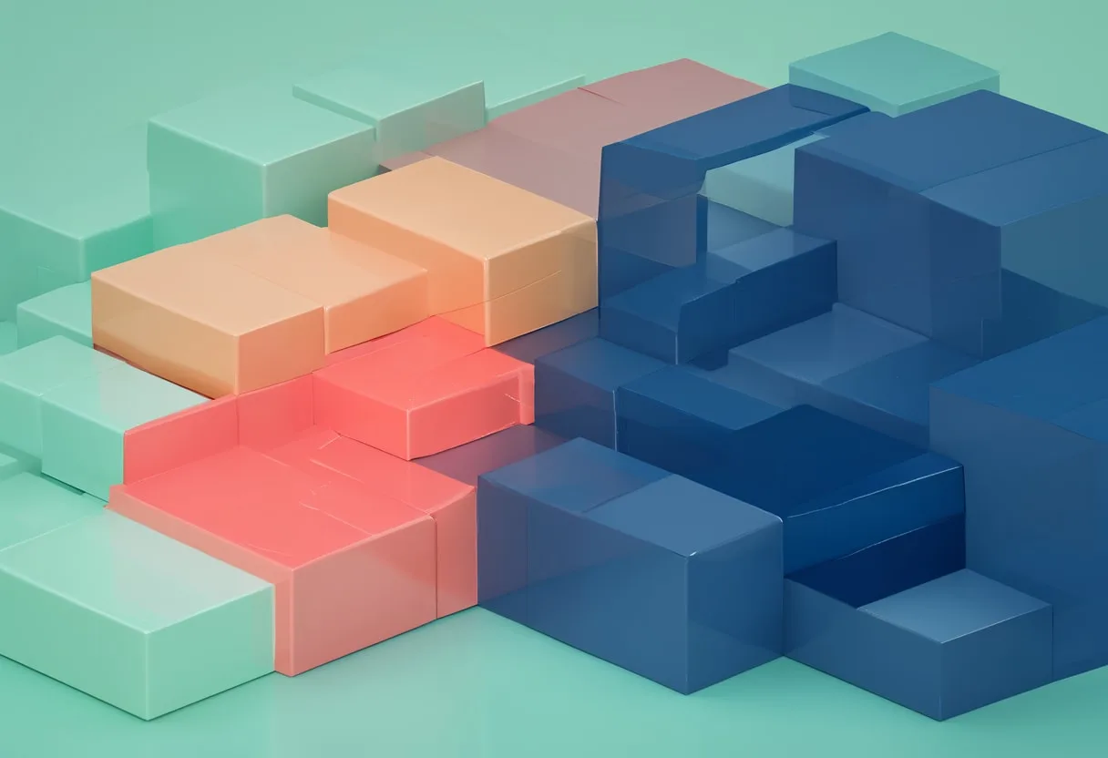 Isometric Abstract Blocks