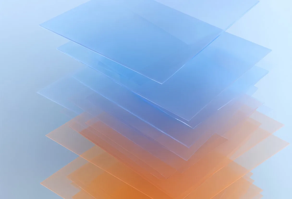 Layered Translucent Sheets