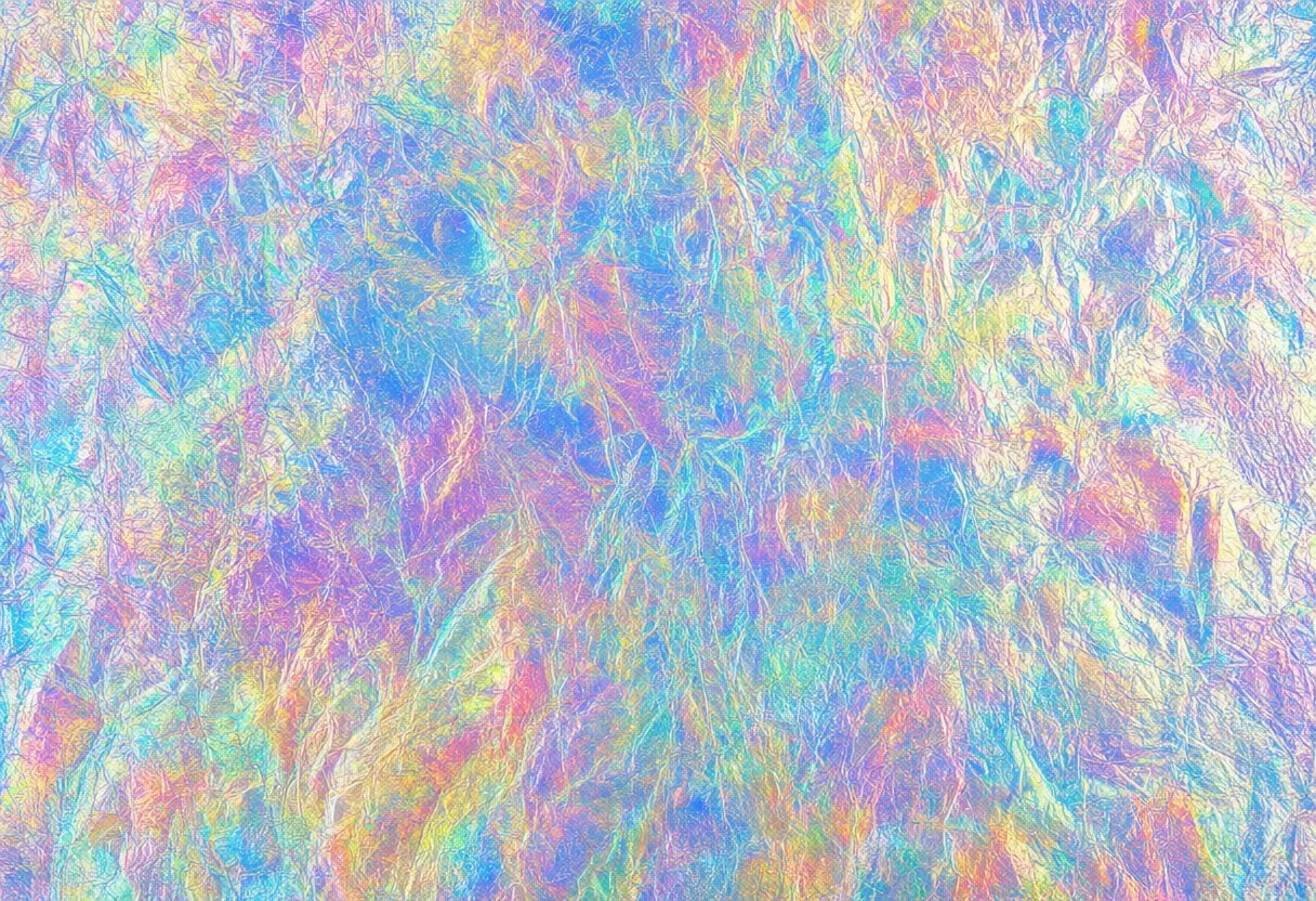 Iridescent Foil Texture