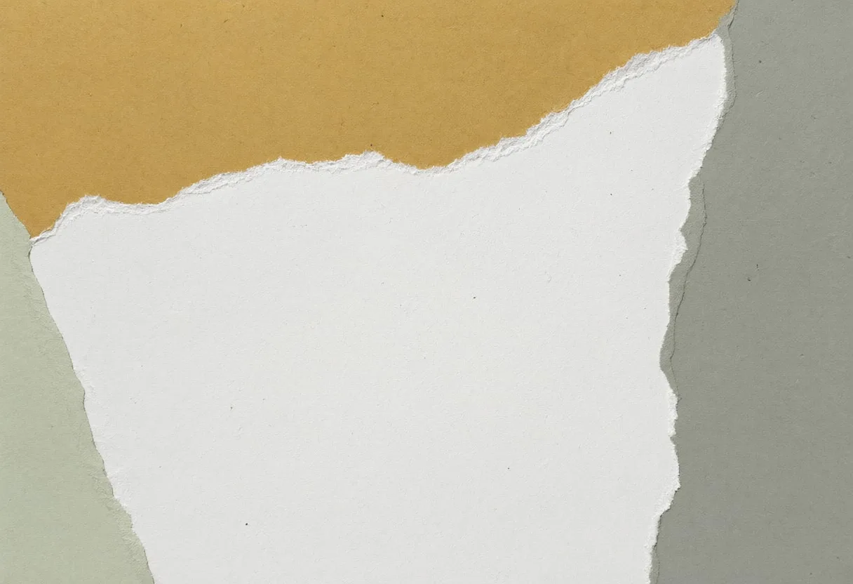 Paper Collage in Muted Tones