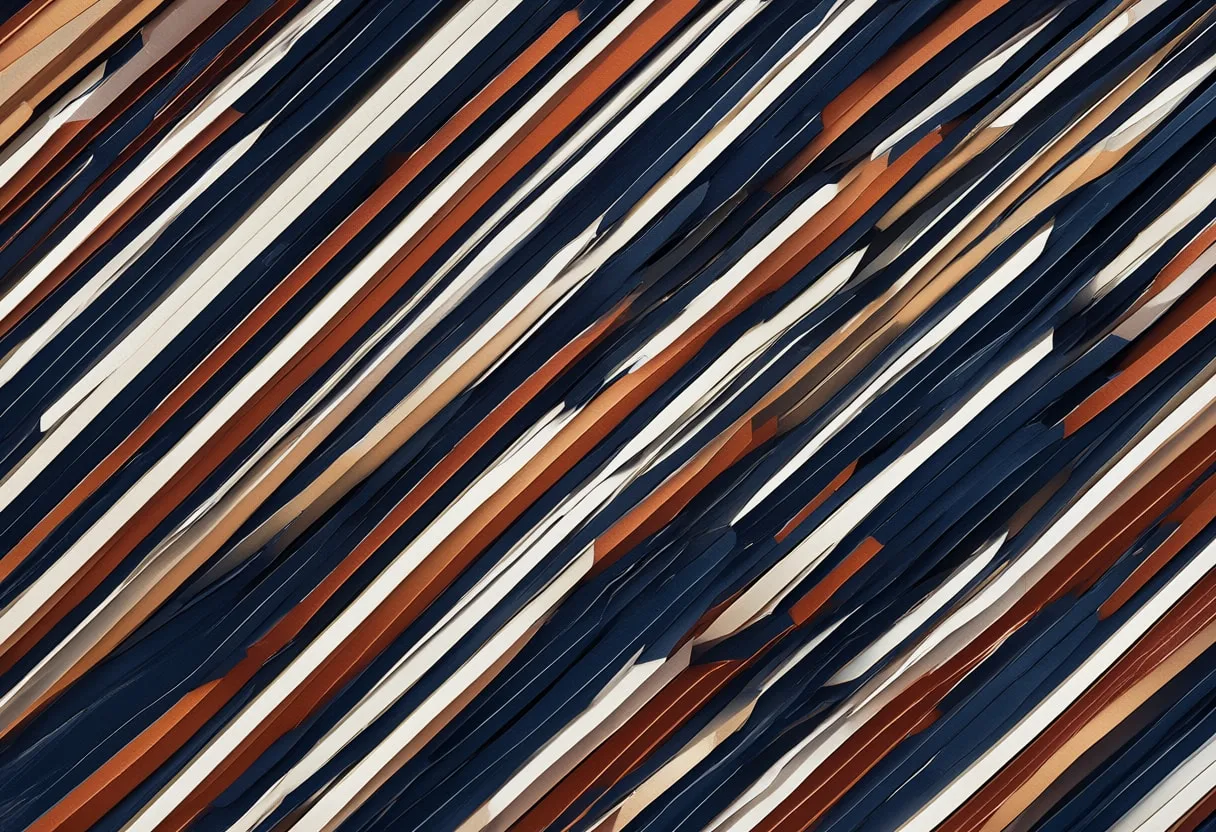 Diagonal Stripe Rhythm