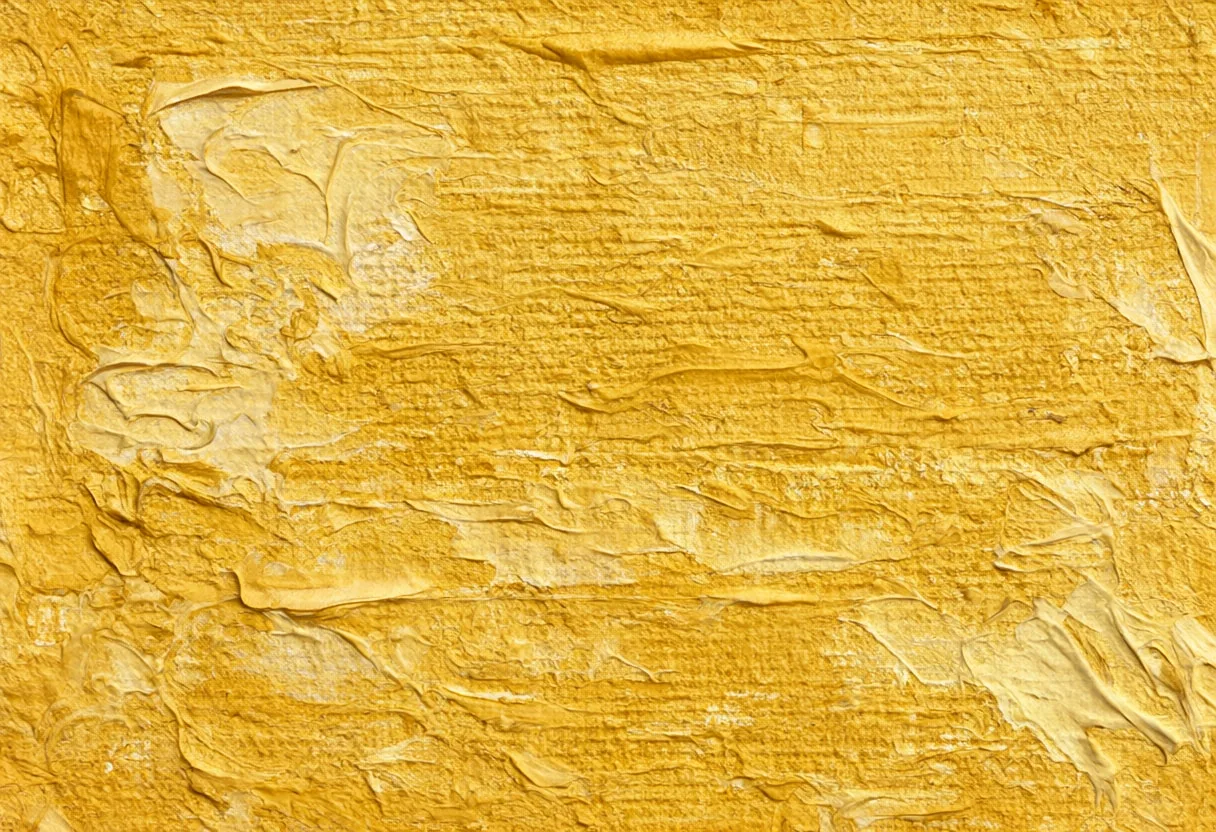 Painted Canvas Texture in Ochre