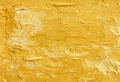 Painted Canvas Texture in Ochre