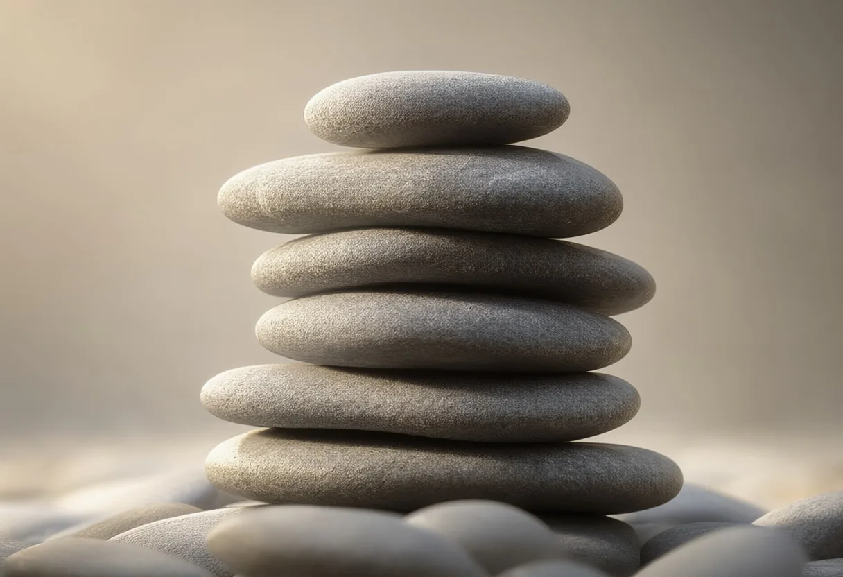 Stone Balance Sculpture