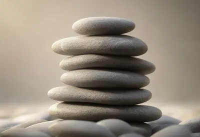Stone Balance Sculpture