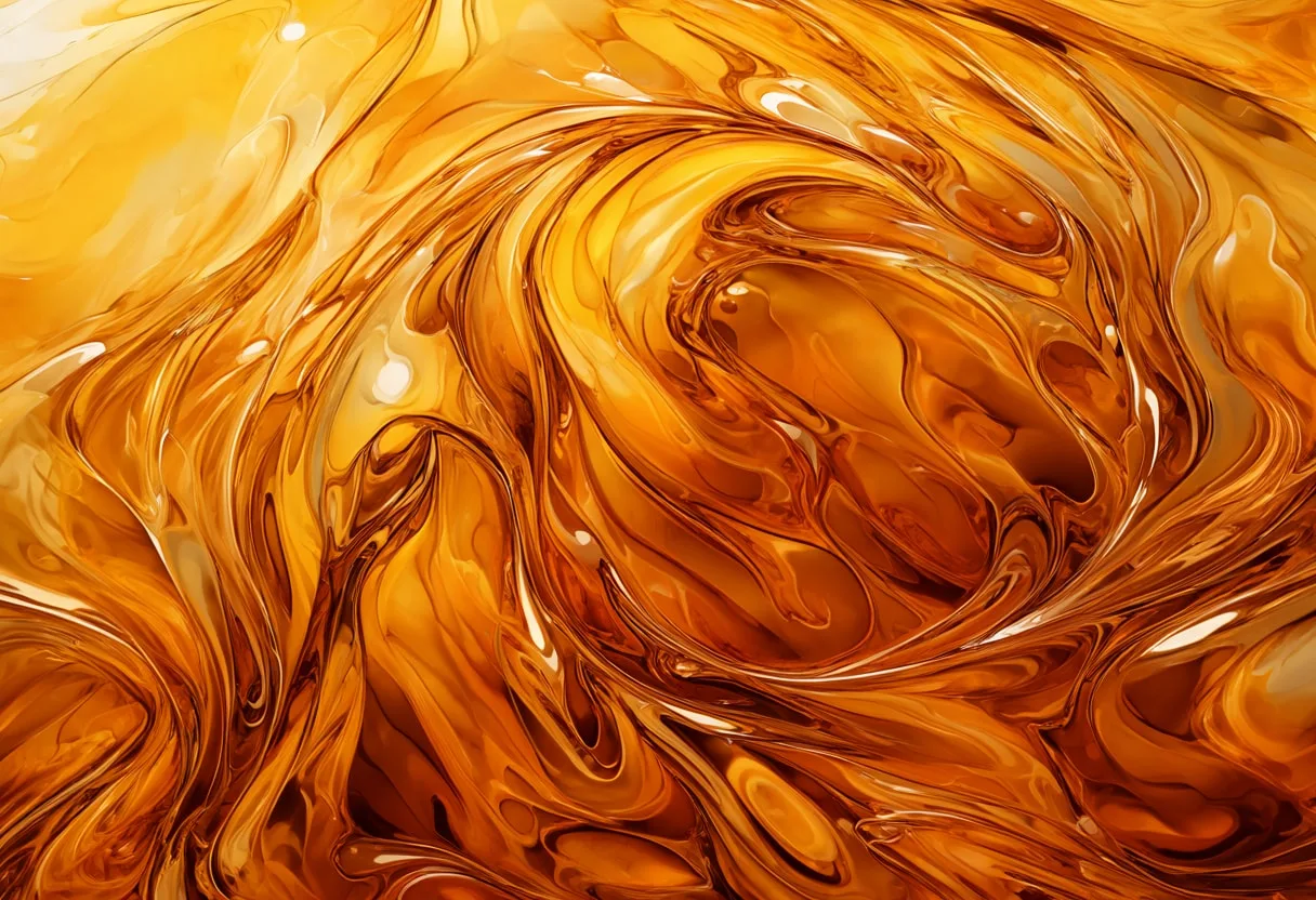 Honey and Amber Swirl
