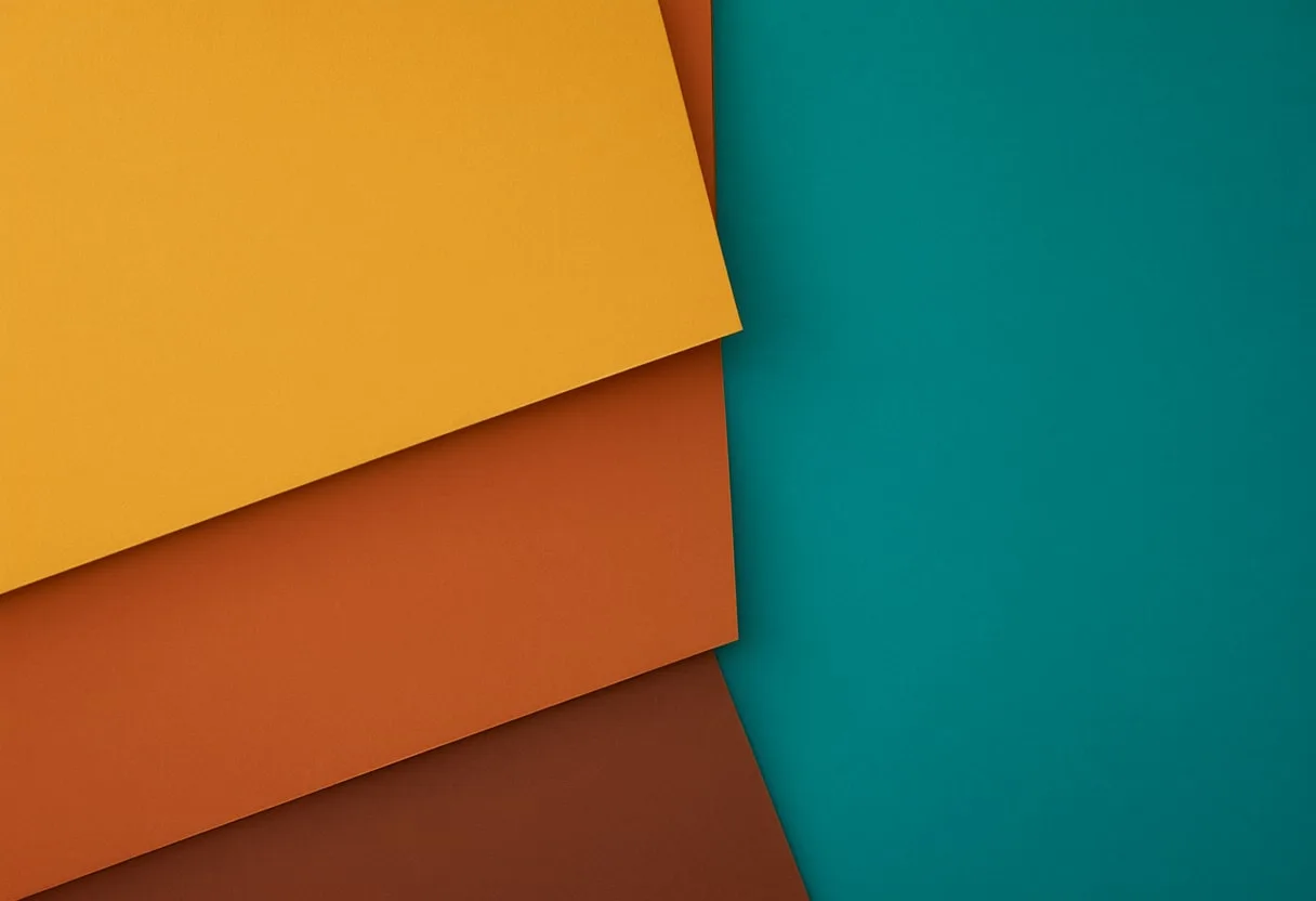 Bold Colour Block Panels