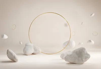 Floating Stones and Rings