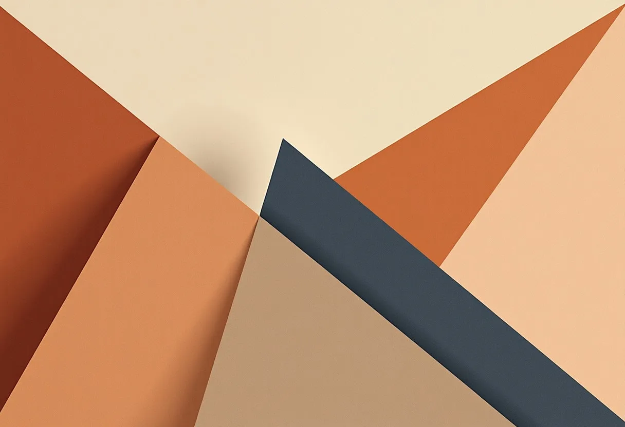 Geometric Triangles in Terracotta