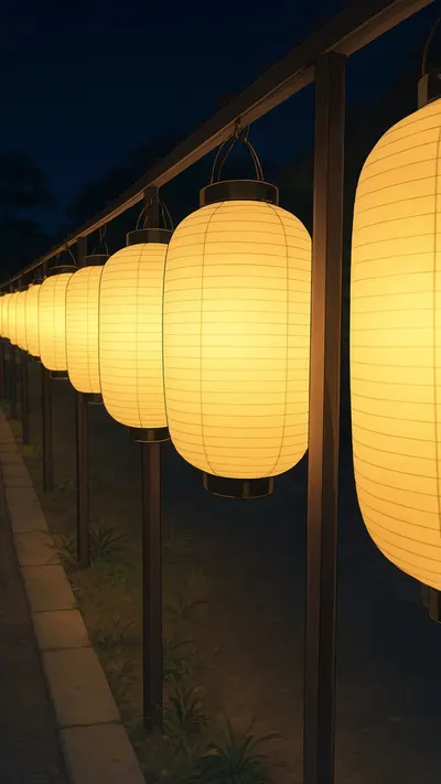 Anime Summer Festival Lanterns