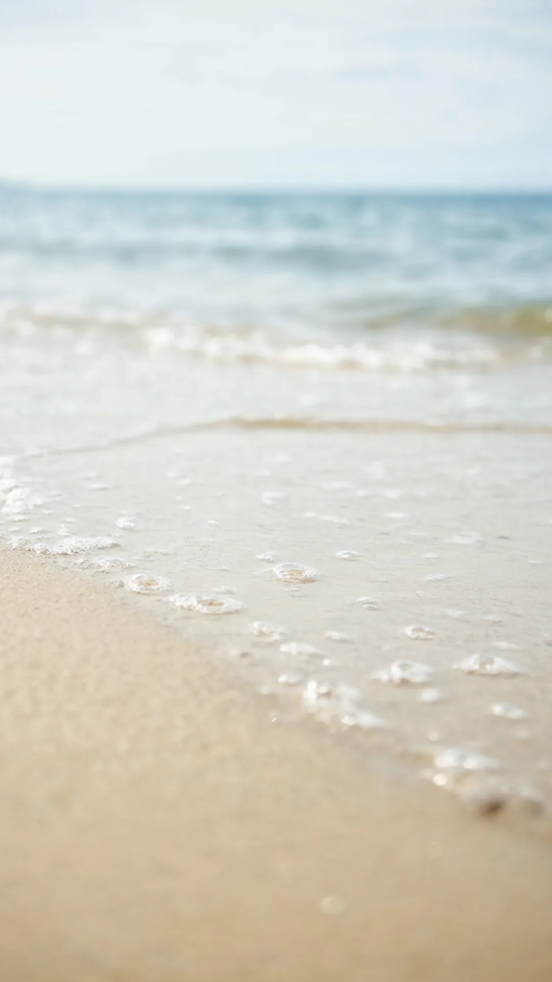 Soft Focus Sea and Sand