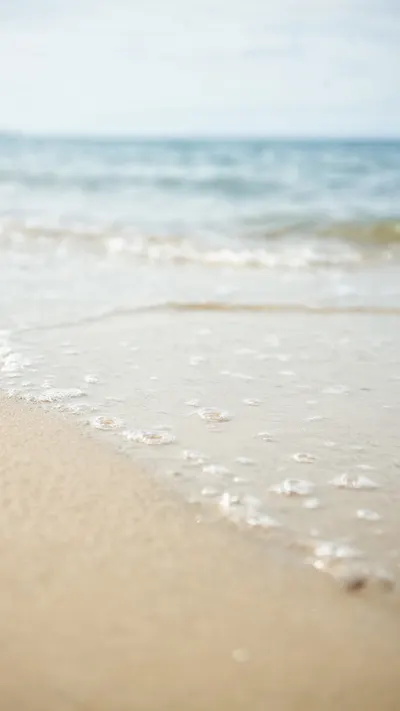Soft Focus Sea and Sand