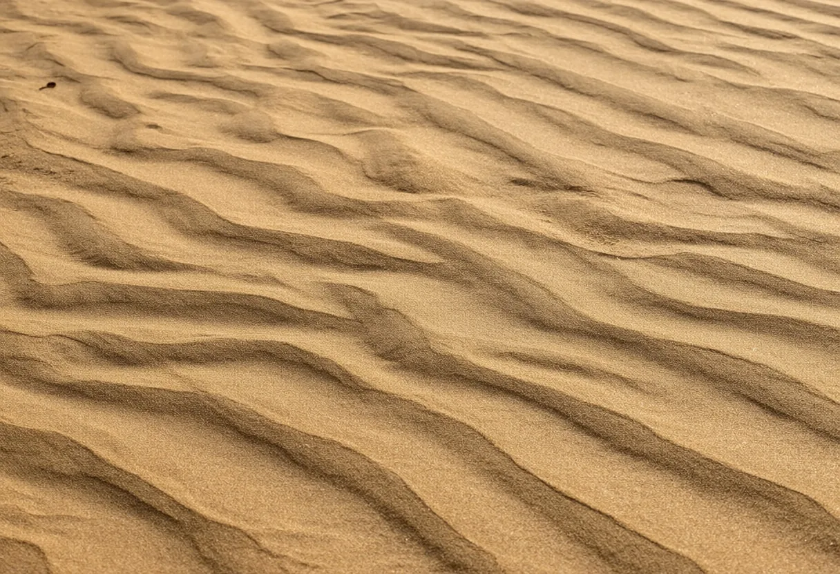 Sculpted Sand Waves