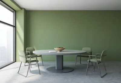 Meeting Room with Green Wall
